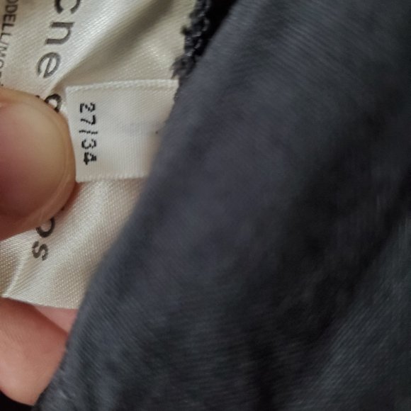 Acne Studios Skin 5 Jean - 27/34 in Black - Picture 4 of 5